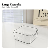 accessibleFront Stackable Box Large Capacity Clear accessibleFront Bin