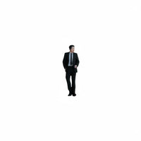 1:64 Scale People Figure Multiple Poses Miniature Business Person Figure Scale Model Office Worker Assorted Styles for Hobbyists