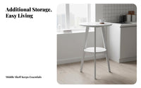 3 Pieces Nordic design Counter Height Table and Stool Set Minimalist Design Kitchen Dining Group Space-Saving Indoor Furniture Sturdy Construction for Apartment Dwellers, Homeowners, Students, Home Bar, Small Spaces, morning dining corner, Cafe