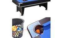 6 Pieces Easy to Install Pool Table Pocket with Screws Screw-on Billiard Ball Pockets Replacement Drop Net Bag Heavy-Duty for Game Room