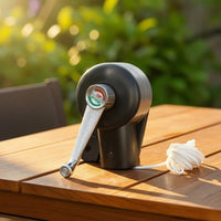 Patio Umbrella Crank Handle Replacement Umbrella Crank with Cord Outdoor Hardware for Garden, Balcony