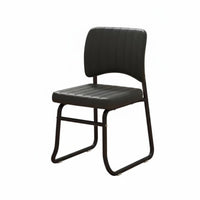 Comfortable Cushion Upholstered Vanity Chair with Back Ergonomic Design Upholstered Sled Base Chair Wide Backrest Household Furniture Strong Support for Students, Home Office Workers, Adults, Bedroom, Study Room, Small Areas