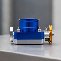Mechanical Throttle Body Cable-Actuated Throttle Body Assembly Aluminum Engine Part for Modifiers, Car Builders
