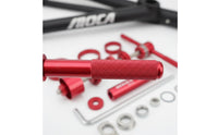 Multi Size Adapters Bike Frame Bottom Bracket Press Tool Hand Crank Handle Bottom Bracket Install Tool Anodized Aluminum Bottom Bracket Press Long-Lasting for Cyclists, Garage
