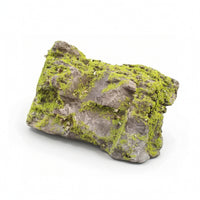 Artificial Landscape Rock Lightweight Artificial Moss Rock Stone with Faux Moss Realistic Rocks Irregular for Landscapers