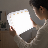 White Polycarbonate Replacement Cover, 37cm Square Cracked Ice Panel, Decorative Lamp Cover for School Ceiling Panels, Diffusion Cover Sheet