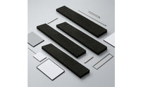 4 Pieces Foam Strip with Backing Trimmable Foam Strip Customizable Pad for Workshop, Office