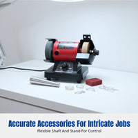 Mini Desktop Bench Polisher, Multifunction, Home Sharpening
