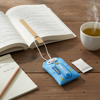 Cartoon Omamori Amulet Sachet with Sandalwood Powder for Good Luck