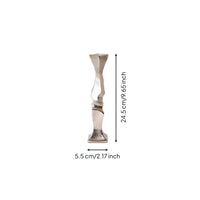 Aluminum Candle Holder Candlesticks Elegant Candlestick for Tabletop