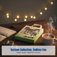 Panda Theme Stationery Set, Colored Pens, Gel Pens, Ink Pens, Erasable Pens, Gift Box for Students, Holiday Present
