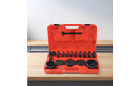 Wheel Hub and Bearing Press Set Heavy Duty Bearing Remover Tool Kit Universal Wheel Hub Remover for Garage