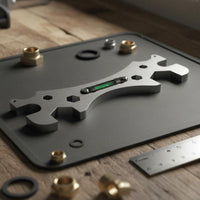 Multifunctional Lavatory Wrench Construction Multifunctional Faucet Wrench Multiple Sizes Shower Faucet Spanner for Home Repair