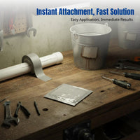 Waterproof Repair Tape, Strong PVC Leak Patch, Black, Crack and Hole Fix