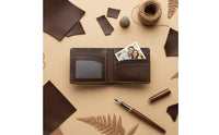 DIY Wallet Making Kit Handmade Short Wallet Kit Gift Idea for Men