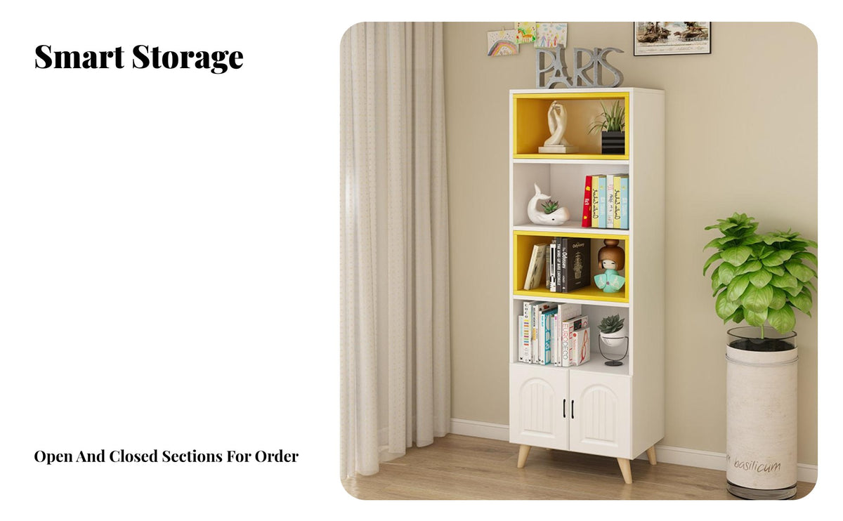 With Optional Doors interchangeable Cube Organizer customizable Combination storage shelving unit Customizable Configuration Storage Cabinet Modern aesthetic for Students, Apartment Dwellers, Homeowners, Living Room, Bedroom, Office