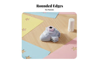 Airplane-Shaped Pattern Cutter Simple Press Decorative Hole Cutter Small Design Robust Construction for Preschoolers, Students