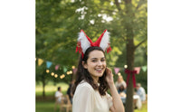 Headband with Dreamcatcher Ornaments Dangling Costume Headpiece Cute Hair Hoop for Cosplay, Halloween