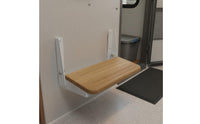 Foldable Teak Step Aluminum Alloy Boat Foldable Step Space Saving Footrest for Yacht