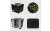 3-in-1 Foam Plyo Box High-Density Plyo Box Firm Stable for Fitness Enthusiasts, Athletes, Home Gym, Functional Fitness