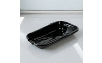 Slim Design Oil Drain Pan with Spout Shallow Oil Drain Pan Portable Anti Splash for Motorcycle Maintenance