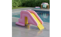 Inflatable Pool Slide Anti-Tip Inflatable Slide Pool Amusement Playset Easy to Set up Safe Side Guard for Garden