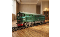 Realistic Motor Locomotive Toy Detailed Electric Model Locomotive Easy Train Set Low Maintenance for Collectors, Tabletop Layouts