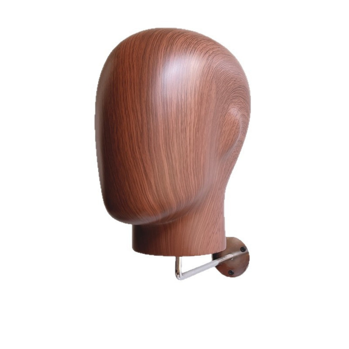 Mannequin Head Hat Stand Metal Hook Bracket Wall Mount Hat Display Space Saving Mannequin Head Display Stand