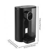 Press-to-Dispense Automatic Mouthwash Dispenser LED Screen Wall-Mounted Mouthwash Dispenser Rechargeable for Wash Area