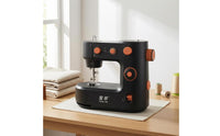 Compact Mini Sewing Machine Exposed Arm Portable Sewing Machine Built-in Needle Area Household Tool Control Knobs
