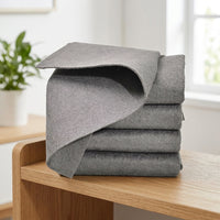 Super-fine Microfibre Cloth and Thickened Magic Cleaning Cloth, Microfibre Towel for Glass and Mirrors, Washable Car Detailing Cloth
