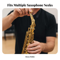Replacement Part Saxophone Neck Screw on-the-Moveld-Colored Finish Instrument Accessory Finger Tightening Fastener Long-Lasting for Saxophonists, Musicians, Music Students, Portable Adjustments, Live Performance