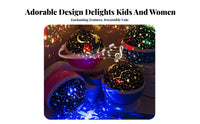 Galaxy projection lamp Colorful Projection Night Light Gift concept for Bedroom, Children