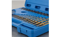 49 Pieces Multi-Purpose Nut Extractor Drill Bit Set Storage Case Broken Screw Extractor Kit Strong Grip Hex Screw Removal Tool Set High Hardness for Mechanics, Technicians, DIY Users, Workshop, Repair Shop, Garage