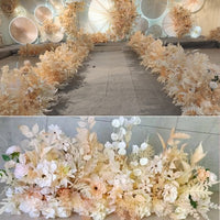 Wedding Stage Decoration Artificial Flower Arrangement for Aisle and T-stage