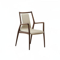 Hardwood Wood Frame Cane support Armchair Nordic design Dining Chair Minimalist Design Household Furniture Ergonomic supportrest for Homeowners, Adults, Interior Decorators, Living Room, Kitchen, Bedroom, study area corner