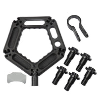 Grip Training Handle with Mounting Post Rigid Strength Training Handle Hand Gripper Adjustable Exerciser Non-Slip for Climbers