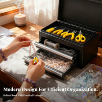 Mini Metal Tool Box Small Mini Tool Chest Desktop Storage Drawers Versatile Desktop Storage Cabinet Multipurpose for Children
