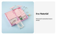 Water Resistant Jewelry Storage Bag Airtight Seal Resealable Jewelry Storage Bag High Clearness Anti-Oxidation Sealed Pouch for Crafters, Travel