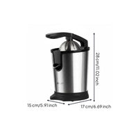 Easy to Clean Automatic Orange Press Quiet Drive Lever Press Juice Extractor for Home Bar