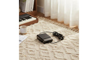 Sturdy ABS Material Universal Sustain Pedal Non-Slip Bottom Electronic Piano Damper Pedal for Keyboardists, Pianists