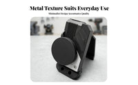 Spring-Loaded Quick-Release Tape Measure Clip Secure Hold Tape Clip Aluminum Alloy Tool Accessory ABS for Waistband