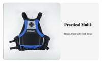 Slim Professional Flotation Device Lightweight Flotation Device Adjustable Straps Breathable for Kayakers, Snorkelinging Ing