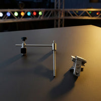Drum Hoop Clamp with Extension Rod Sturdy Drum Kit Clamp Extension Compact Mounting Bracket for Percussionists