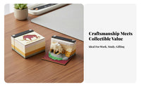 Desktop Ornament 3D Memo Pad Creative Gift 3D Art Notepad Collectible for Students, Professionals, Gifting, Study Room, Home