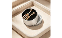 6 Pieces Bridge Pins with Storage Box Tapered Acoustic Guitar Bridge Pins Stable Hardware for Guitarists