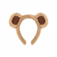 Soft Bear Ears Headband Cute Design Bear Ears Headband Soft Touch for Girls, Women, Face Washing, Cosplay, Party