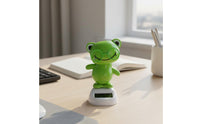 Head Shaking Fun Solar Powered Panda Doll No Battery Needed Solar Powered Dancing Figure Great Gift Car Dashboard Bobblehead Toy Compact Design for Windowsill
