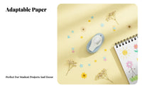 Stamp Shape Punch Lace Border Effect Postage Stamp Puncher Easy to Use Long-Lasting for Students, Children, DIY Undertakings