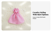 30cm Doll Clothes Versatile Doll Mini Dress Stylish Look 1/6 BJD Clothes for Kids